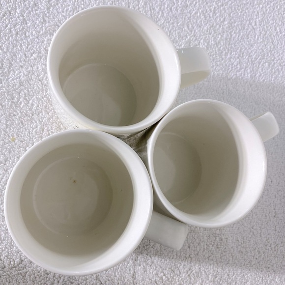 Casa Signature White Grey Ceramic Penguin Mugs X3 - Picture 9 of 10